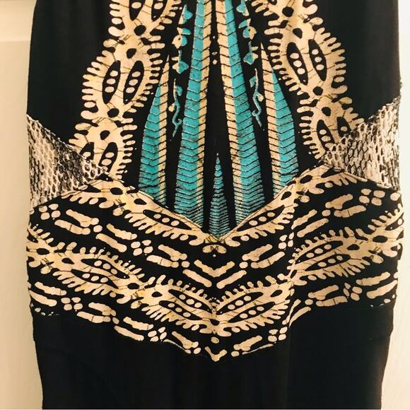 Free People Out Of Africa Black Bodycon Dress Size Small - Picture 4 of 13